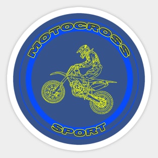 Motocross sport 4 Sticker